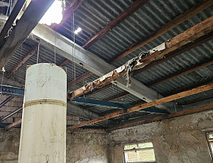 Rekonstrukce haly na farmě chovu prasat